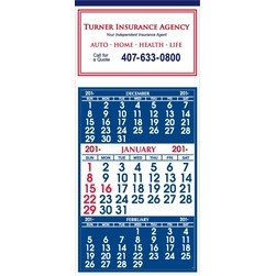 Blue Streak Apron 3 Month Display Calendar (Thru 4/30)