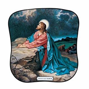 Christ in Gethsemane Pictorial Fans