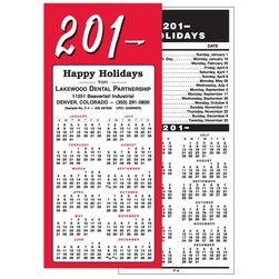 Envelope Stuffer Calendar (Thru 4/30)