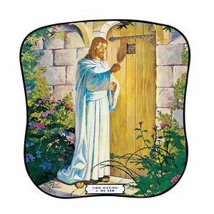 Christ Knocking at the Door Pictorial Fans