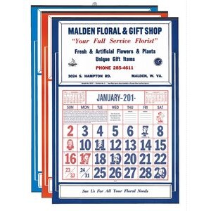 Commercial Apron Calendar w/ Historical Pad (After 5/1)