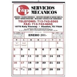 Commercial 12-Sheet Spanish Language Calendar (Before 4/30)