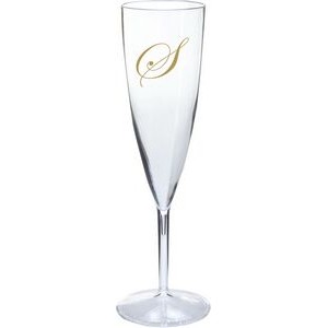 6 Oz. Plastic Champagne Flute