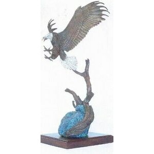 Wind Warrior Eagle Sculpture (34")