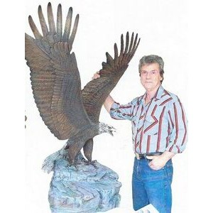 XL Peak Performer Eagle Sculpture (48")