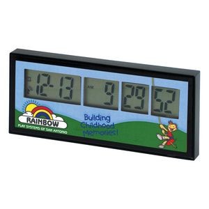 Clock - Ultimate Atomic Countdown Clock with 4 Color Process