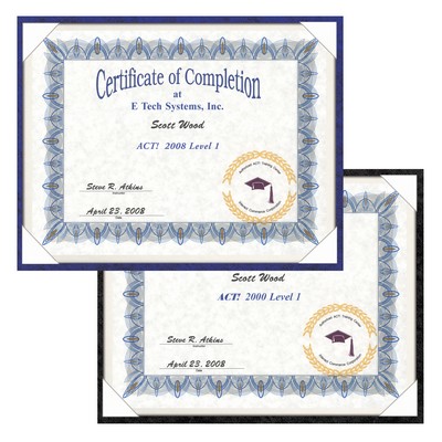 Certificate Frames - Certificate Holder