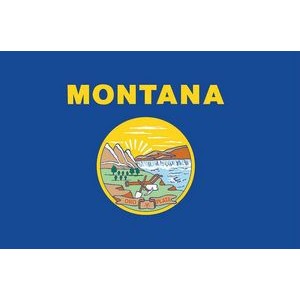 Montana Spectramax™ Nylon State Flag (8'X12')
