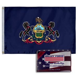 Pennsylvania Spectramax™ Nylon State Flag (2'X3')