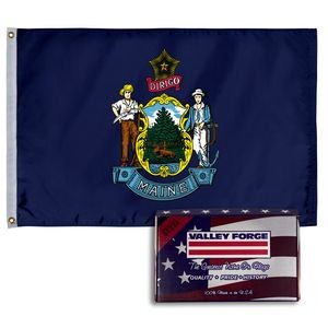 Maine Spectramax™ Nylon State Flag (2'X3')
