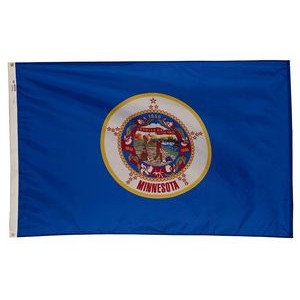 Minnesota Spectramax™ Nylon State Flag (6'X10')
