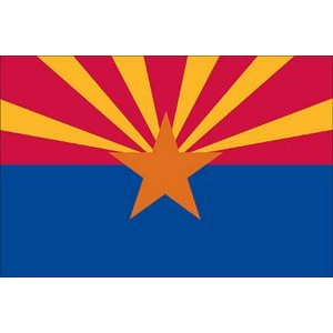 Arizona Spectrapro™ Polyester State Flag (4'X6')