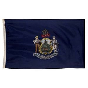 Maine Spectramax™ Nylon State Flag (4'X6')