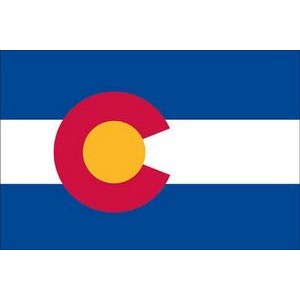 Colorado Spectrapro™ Polyester State Flag (3'X5')