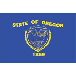 Oregon Spectrapro™ Polyester State Flag (3'X5')