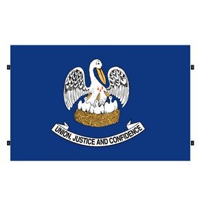 Louisiana Spectrapro™ Polyester State Flag (4'X6')