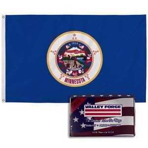 Minnesota Spectramax™ Nylon State Flag (3'X5')