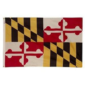 Maryland Spectramax™ Nylon State Flag (5'X8')
