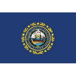 New Hampshire Spectramax™ Nylon State Flag (8'X12')