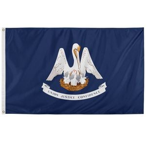Louisiana Spectramax™ Nylon State Flag (4'X6')