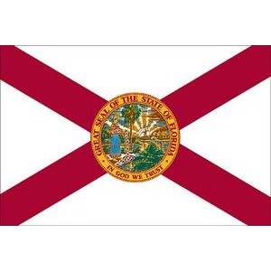 Florida Spectramax™ Nylon State Flag (8'X12')