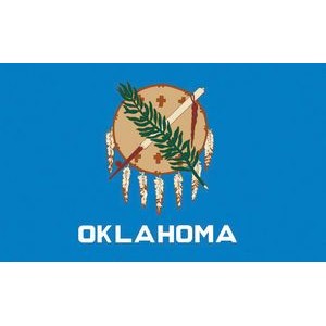 Oklahoma Spectramax™ Nylon State Flag (8'X12')
