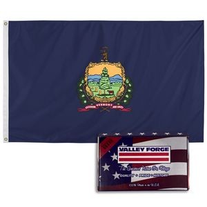 Vermont Spectramax™ Nylon State Flag (3'X5')