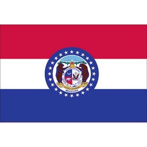 Missouri Spectramax™ Nylon State Flag (8'X12')