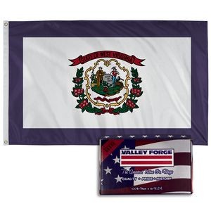West Virginia Spectramax™ Nylon State Flag (3'X5')
