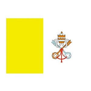 Deluxe Crown™ Outdoor Papal/ Vatican Flag (3'X5')