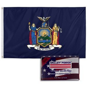 New York Spectramax™ Nylon State Flag (3'X5')