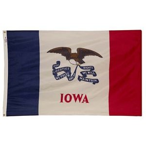 Iowa Spectramax™ Nylon State Flag (4'X6')