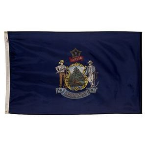 Maine Spectramax™ Nylon State Flag (5'X8')