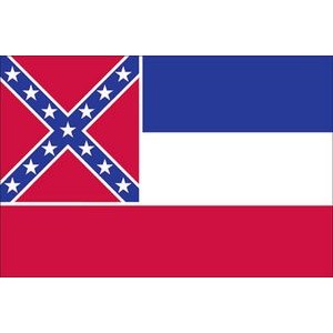 Mississippi Spectramax™ Nylon State Flag (8'X12')