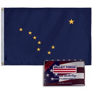 Alaska Spectramax™ Nylon State Flag (2'X3')
