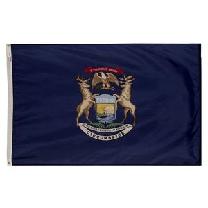 Michigan Spectramax™ Nylon State Flag (4'X6')