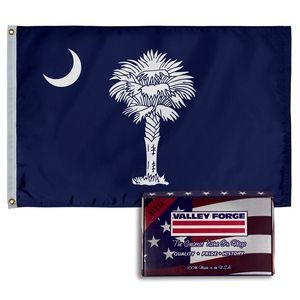 South Carolina Spectramax™ Nylon State Flag (2'X3')
