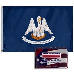Louisiana Spectramax™ Nylon State Flag (2'X3')