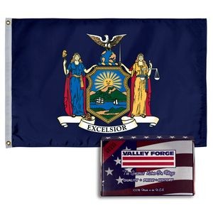 New York Spectramax™ Nylon State Flag (2'X3')