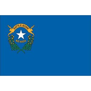 Nevada Spectrapro™ Polyester State Flag (3'X5')