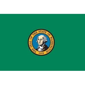 Washington Spectramax™ Nylon State Flag (8'X12')