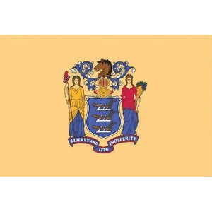 New Jersey Spectramax™ Nylon State Flag (8'X12')