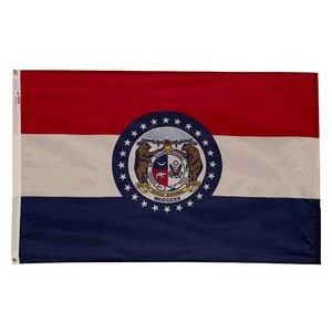 Missouri Spectramax™ Nylon State Flag (6'X10')