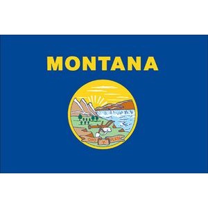 Montana Spectrapro™ Polyester State Flag (3'X5')