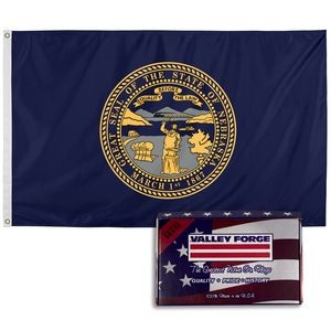 Nebraska Spectramax™ Nylon State Flag (3'X5')