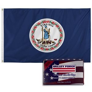 Virginia Spectramax™ Nylon State Flag (3'X5')