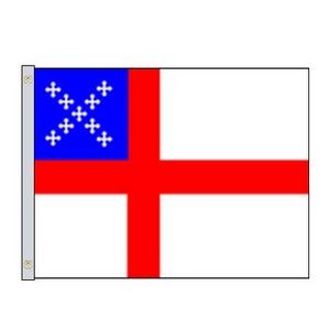 Perma-Nyl Nylon Outdoor Episcopal Flag (3'X5')