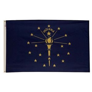 Indiana Spectramax™ Nylon State Flag (4'X6')