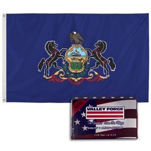 Pennsylvania Spectramax™ Nylon State Flag (3'X5')