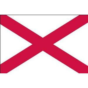 Alabama Spectrapro™ Polyester State Flag (3'X5')